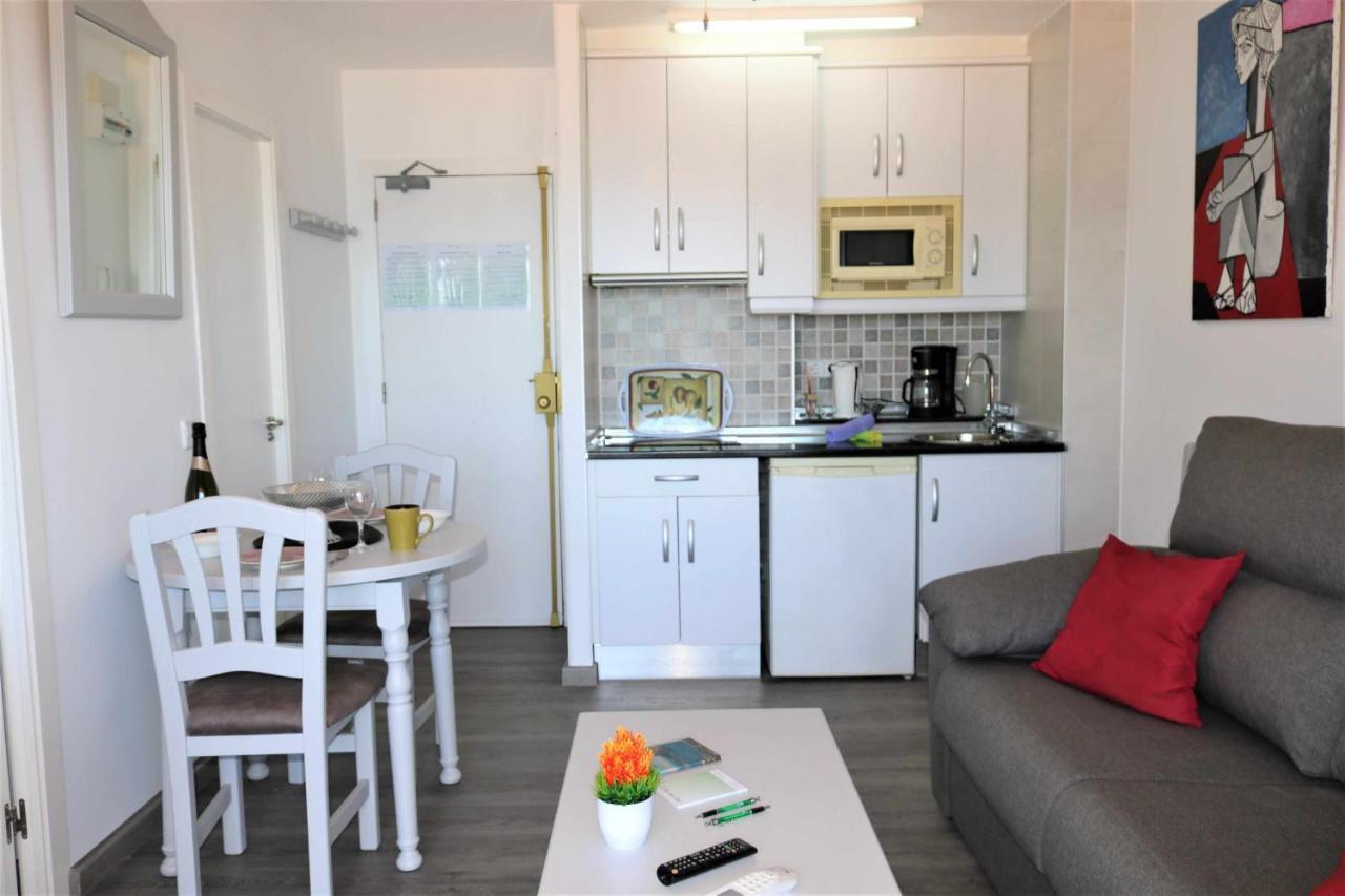 1F Apartamento 1 dormitorio con vistas al mar Calpe Exterior foto