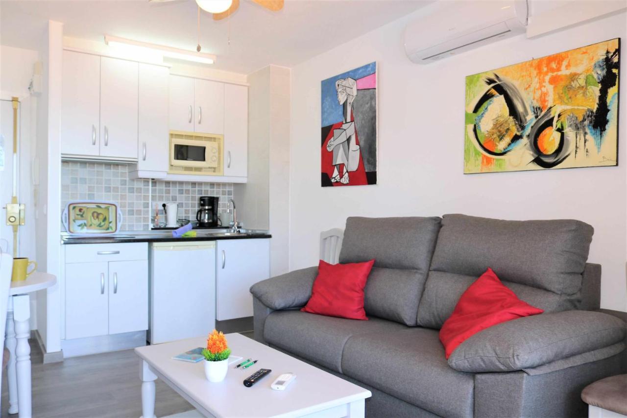 1F Apartamento 1 dormitorio con vistas al mar Calpe Exterior foto